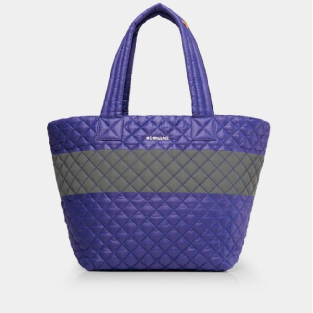 MZ Wallace Med Metro Tote - Flash Lapis/Reflective